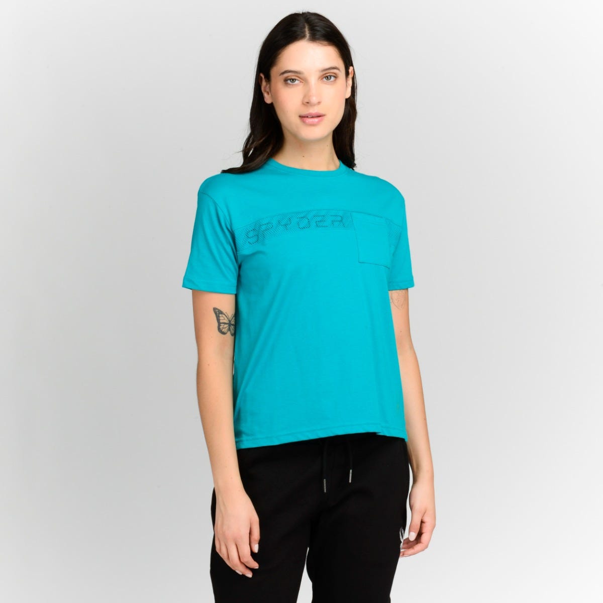Polera turquesa mujer outlet